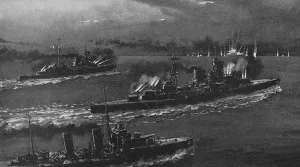 Warships Prints: Battle of Cape Matapan