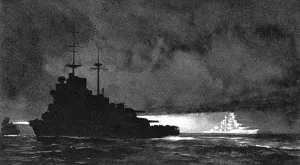 Searchlights Prints: Battle of Cape Matapan