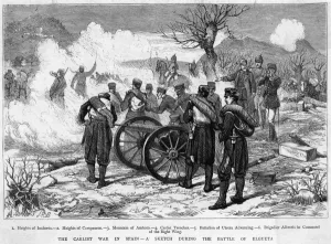 Spain Prints: Battle of Elgueta