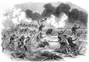Images Dated 8th July 2004: Battle on the James River; American Civil War, 1864