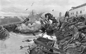 Canal Prints: Battle of Mons 1914