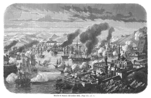1827 Prints: Battle of Navarino / 1827