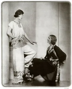 Beach Prints: Beach and garden suits from Liberty, 1931