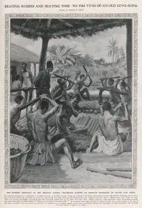 Rubber Prints: Beating Rubber / Congo