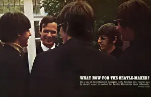 Group Prints: What now for the Beatle-maker? Brian Epstein - English music entrepreneur who managed