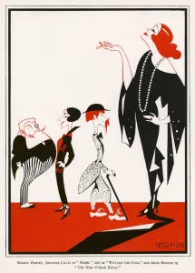 Morris Prints: Beatrice Lillie / Nerman