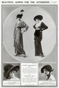 Plumes Prints: Beautiful gowns for the afternoon 1913