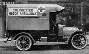 2004 Prints: A Bedford-Buick ambulance