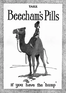 Bruce Prints: Beechams Pills advertisement by Bruce Bairnsfather