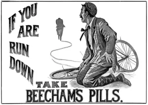 Cycle Prints: Beechams Pills Cycle Ad
