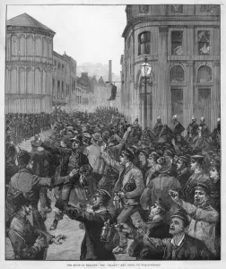 Belfast Prints: Belfast Riots 1886