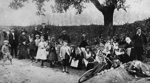 Homes Prints: Belgian Refugees - WW1