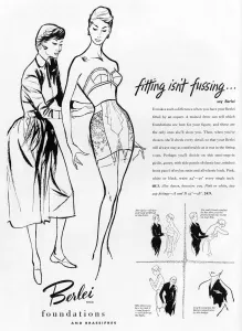 Girdle Prints: Berlei advertisement, 1953