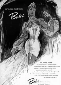 Corset Prints: Berlei advertisement, 1953