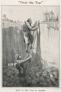 Climbing Prints: Over the Top by Bernard Hugh