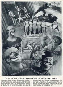 Personalities Prints: Bertram W. Mills Circus at Olympia, London 1928