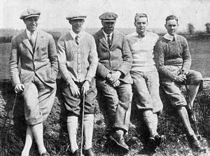 Golfing Prints: Five of the best - visiting golfers