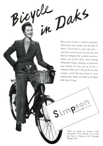 Cycling Prints: Bicycle in Daks 1940