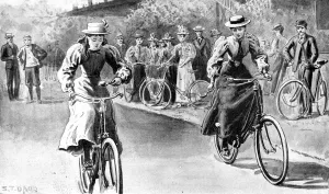 Fete Prints: The Bicycle Fete at the Queens Club, 1897