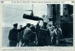 Lion Prints: Big-gun ammunition on board the HMS Lion 1917