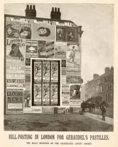 Street Prints: Bill-posting in London - Cheretss posters