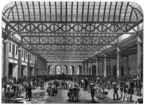 Displayed Prints: Billingsgate Fish Market, London, 1876