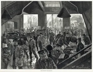 Bringing Prints: Billingsgate Fish Market, London 1886