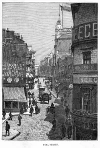 1887 Prints: Birmingham Bull Street