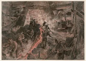 Metals Prints: Birmingham Ironworks