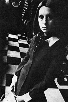 Shops Prints: Biruta Stewart-Ure in Biba, sister of Barbara Hulanicki Biba