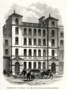 Images Dated 5th July 2019: Bishopsgate police station 1866