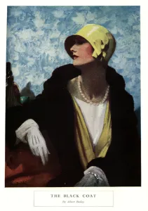 Cloche Prints: The Black Coat by Albert Bailey