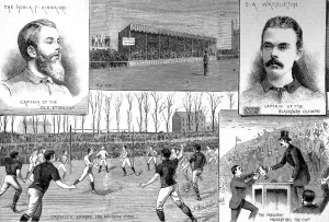 Played Prints: Blackburn Olympic vs. Old Etonians F. A. Cup Final, 1883