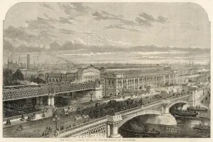 Holborn Prints: Blackfriars Station, City of London