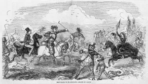 Mounted Prints: Blackheath Pony Racing