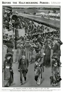 June Prints: Blackness of society at Ascot - June 1910