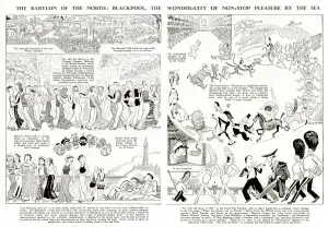 Winter Prints: Blackpool, The Babylon of the North by Tom Titt