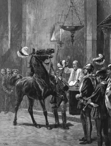 Blessing Prints: Blessing Horses, Siena