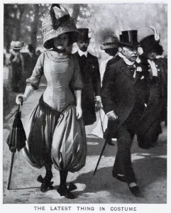 Paris Prints: Bloomers - latest in fashion 1909