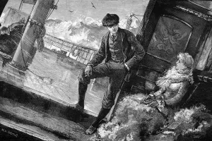 Images Dated 7th July 2004: On board a passenger ship, 1883