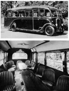Authorities Prints: Board room on wheels for the Birmingham Corporation