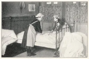 Taught Prints: Board School Bed 1893