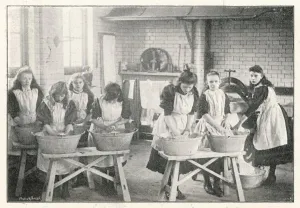 Washin G Prints: Board School Washing 19C
