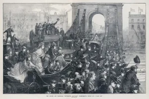 Boating Prints: Boat Race Hammersmith