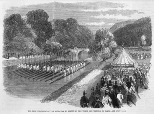1864 Prints: Boats on the Cam