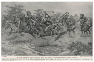 Boer Prints: Boer War / Zulus in Action