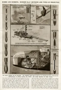 Dive Prints: Bombs and bombing, methods and types of projectiles