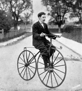 Wood Prints: The Bone Shaker Bicycle of the 1840 s