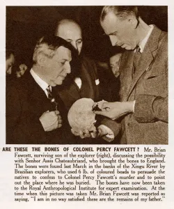 Bones Prints: Are these the bones of Percy Fawcett?