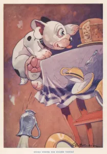 Bonzo Prints: Bonzo strives for higher things